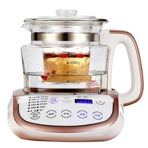 110v  high quality  intelligent voice multi-functions electric kettle temperature control glass