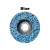 Import 115mm Fiberglass backing grinding wheels  Blue strip discs clean polish stainless and metal from China