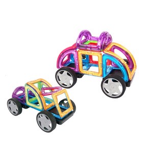14Pcs 3d nano mini  magnetic building blocks toys 3d design diy toy for kids