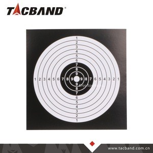 14X14cm Bullseye Paper Targets for Airsoft Target Shooting