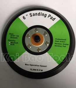 150mm No Hole Sander Sanding Backing Pad