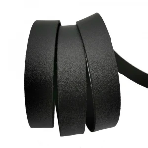 15mm wide Faux Suede Leather Strip Leather Band 15x1.5mm Soft Coated Leather Lacing Lace Black