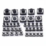 17 mm Micro SMD Tact Switch Push Button 6*6*17mm 4 PIN Momentary Push Button Switch On Off 12v Square Touch Switch