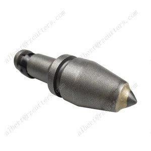 1&quot; Shank Carbide Bullet Pick Teeth Bore Pile Construction Rock Cutting Tools for Drilling Auger