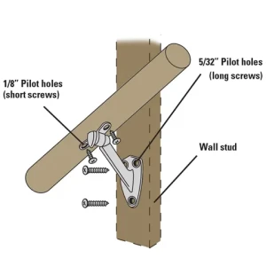 2-1/4" x 2-15/16" Satin Nickel Finish Indoor Heavy Duty Handrail Bracket handrail bracket