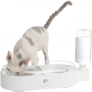 2 In1 Creative Dog Automatic Pet Self Feeding Food Water Feeder Dispenser Dish Bowl Pet Supplies Products