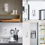 2 pack kitchen accessories clear acrylic storage organizer plastic container box