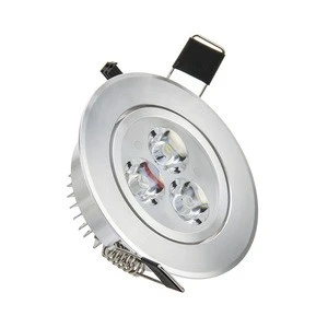 2 years warranty cut out 75mm led recessed ceiling downlight 3w 12v 220v