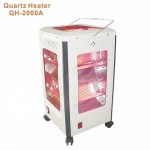 2000W hot sale 5 faces quartz tube electric heater with handle