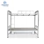 Import 2018 hotsale heavy duty metal frame bunk beds double decker steel dormitory bed for school and hotel from China