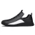 Import 2018 new arrival wholesale in stock low cut slip-on fashion black white color china men causal sports PU leather flat shoes from China
