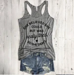 2018 The hot Ladies Crop Tops Custom Women Yoga Tank Top