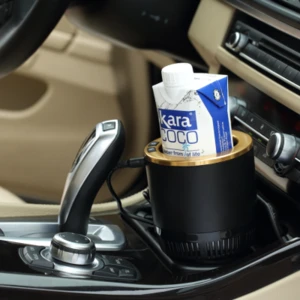 2018 trending products DC 12v car electronic gadgets thermos eco-friendly travel cup/mug