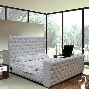 2020 Hot Sale Modern Home furniture Dubai leather TV beds