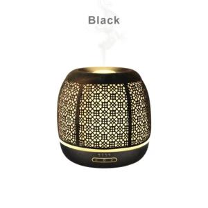 2020 hot sale new design iron music 500ml bluetooth aroma diffuser with essential oil