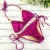 Import 2020 Multi-color Sexy Women Sequins Rhinestone Push-up Pad Bra Paillettes Bikini Triangle Swimwear Beachwear from China
