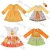 Import 2020 new fashion spring autumn long sleeve kids party dress girls casual comfortable children clothes girls from China