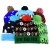 Import 2020 New Winter Festival Xmas Party Pompom Led Hats Kids Led Light-up Caps Women Led Christmas Knitted Beanies Hat from China