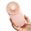 2020 Portable travel fan office air cooling battery charge usb fan rechargeable handheld mini fan