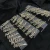 Import 2020 Rhinestone Letters Words Hairpins  Diamonds Word HairClips Sweet hair clip from China