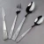 Import 2020 top seller spoon knife forks stainless steel cutlery set spoon and fork flarware set from China