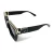 Import 2020 Trendy Sun Glasses Italy Design Retro Steampunk Square Futuristic Men Women Sunglasses from China