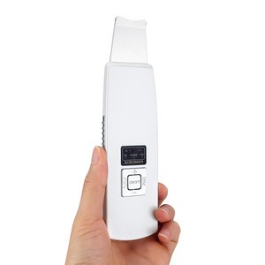 2020 Ultrasonic Nano Ion Peeling Machine Skin Scrubber Cleaner Face Lifting Peeling Skin Scrubber Ultrasonic for sales