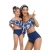 2020Summer Family Matching Swimwear Mother Daughter Plaid Bikini Bathing Suit Swimwear Family Matching Outfits Kids Mom Swimsuit
