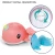 Import 2021 Funny Narwhal Wind Up Baby Shower Swimming Water Spray Happy Bath Bathroom Toys from China