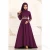 Import 2021 latest high quality luxurious embroidery elegant Muslim dress middle east islamic clothing from China