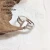 Import 2021 new 100% Original 925 Sterling Silver Rings Genuine Classic Sign T-Zircon Ring Charm Plated Rose Gold Jewellery Charm Gift from China