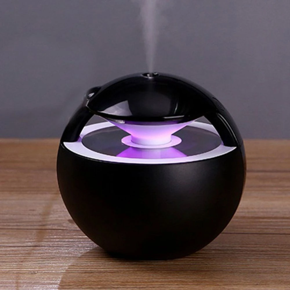 2021 New 450ML Ball Humidifier with  Lamp Essential Oil Ultrasonic Electric   Mini USB Air Humidifier Fogger