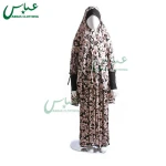 2021 New Latest Abaya Muslim Prayer Dress Islamic Clothing Kids Girl Hijab Prayer Dress AW016