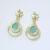 Import 2021 New  Tiny Zircon Gems Design Stud Earring Ear Studs Stainless Steel Copper Earrings Earrings Fine Jewelry from China
