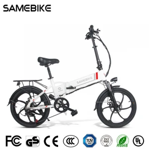 2021 Top SAMEBIKE 20LVXD30 China factory electric bicycle electrical bike 20&#x27;&#x27; inch city bike folding e bike