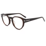 2022 fashion designer plastic frame optical glasses unisex acetate frame optical eyewear