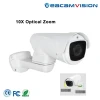 220 Preset Mini High Definition 4K 8MP Poe PTZ Camera with 10X Optical Zoom and IR 80-100m Range