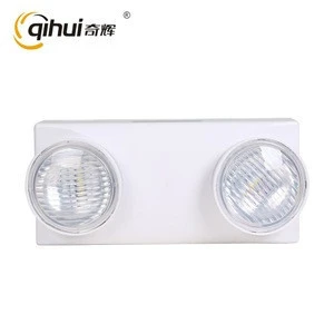 220v led two head emergency twin spot light with Ni-Cd battery