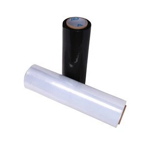 23 Micron Black LLDPE Stretch Film Manufacturer China/Stretch Wrapping Film/Linear Low Density Polyethylene
