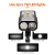 Import 2400mah bike light rechargable waterproof bicycle front light headlight flashlight luces led bicicleta cycle light from China