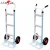 Import 250Kg warehouse dolly cart heavy duty industrial garden steel cart trolley for two wheel lightweight hand truck from China