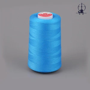 28s2 Poly poly corespun thread 100% spun polyester sewing supplies for clothing