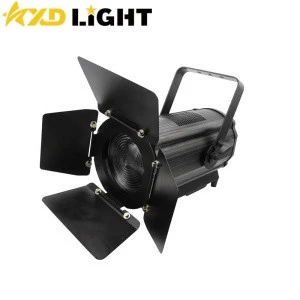 3 Years Warranty and Quantity Assured LED Stage Fresnel Spotlight with Optional Manual or Auto Zoom Function Studio Light