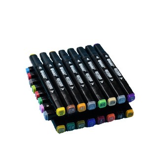 30 Colors  Colors, Alcohol Art Markers, Advanced Dual Tip, Permanent Sketch Markers HX-S31