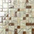 Import 30x30cm purple backsplash tiles mosaic shell glass mosaic tiles from China