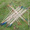 31Pcs Wooden Mikado Bamboo Giant Pick Up Sticks Mikado Garden Game Sets