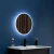 Import 32" Round Back Lit LED Lighted Bathroom Wall Mirror Circular Acrylic Edge from China