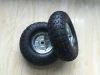 3.50-4 pneumatic rubber wheel 10 inch air wheels go kart wheelbarrow wheel
