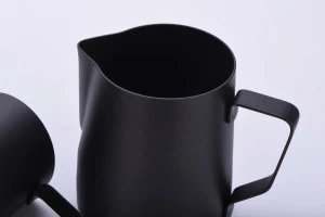 350ml 600ml Custom Logo Stainless Steel Milk Pitcher Coffee