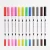 36 Colors Art Markers Dual Tips Coloring Brush Marker Fineliner Color Pen, Water Based Marker for Calligraphy Drawing Sketching